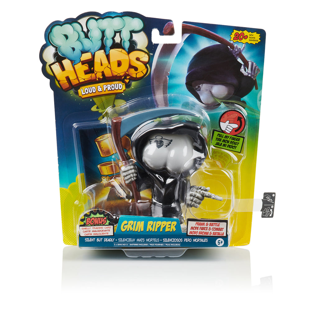 Buttheads - Grim Ripper - Interactive Farting Toy
